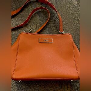 Beautiful DKNY orange bag